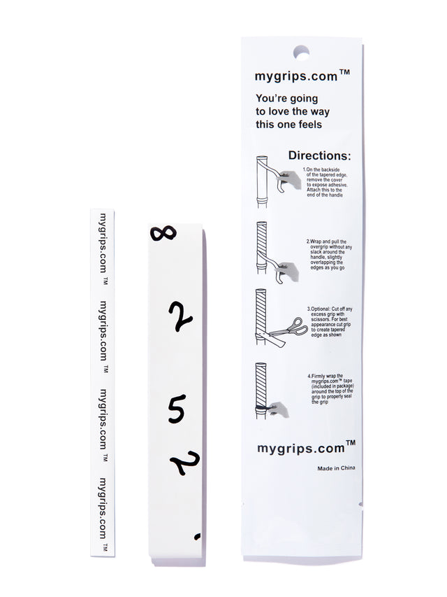 Numbers 242 Designer Racket Grip For Pickleball and Tennis