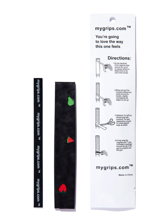 Fruit 281 Designer Racket Grip For Pickleball and Tennis (Sweat Absorbing Technology)