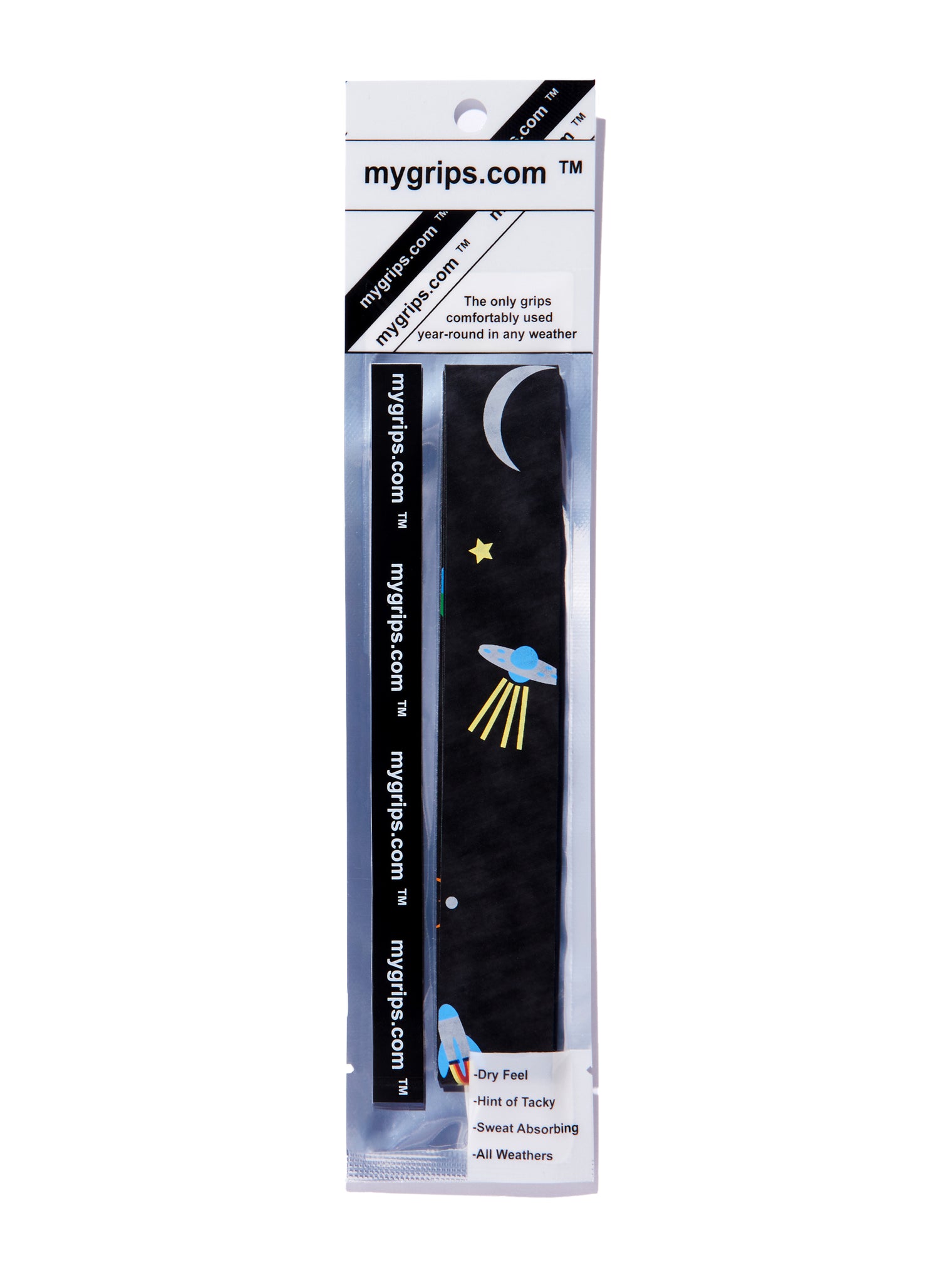 Rockets 341 Designer Racket Grip For Pickleball and Tennis (Sweat Absorbing Technology)