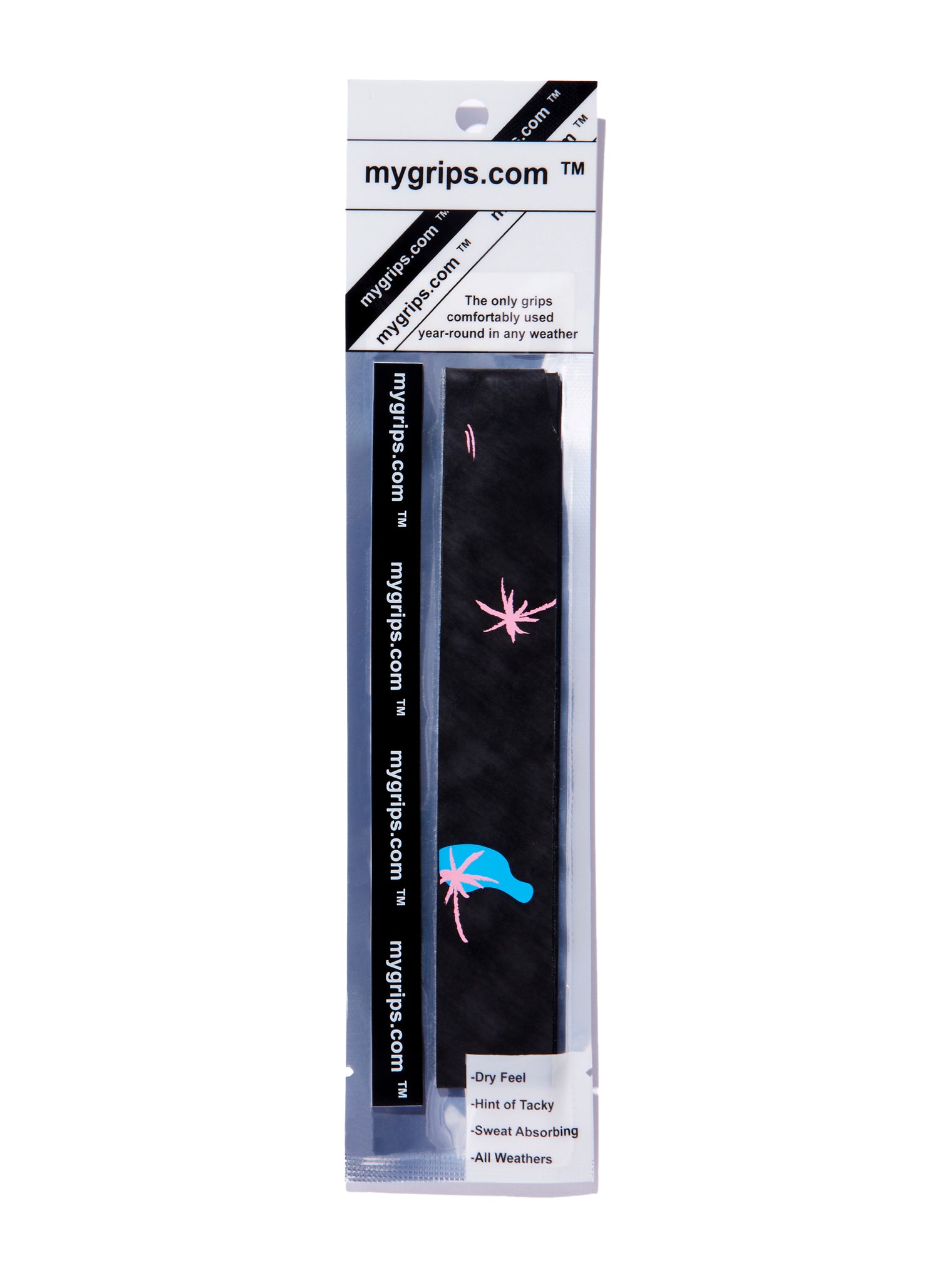 Palms 441 Designer Racket Grip For Pickleball and Tennis (Sweat Absorbing Technology)