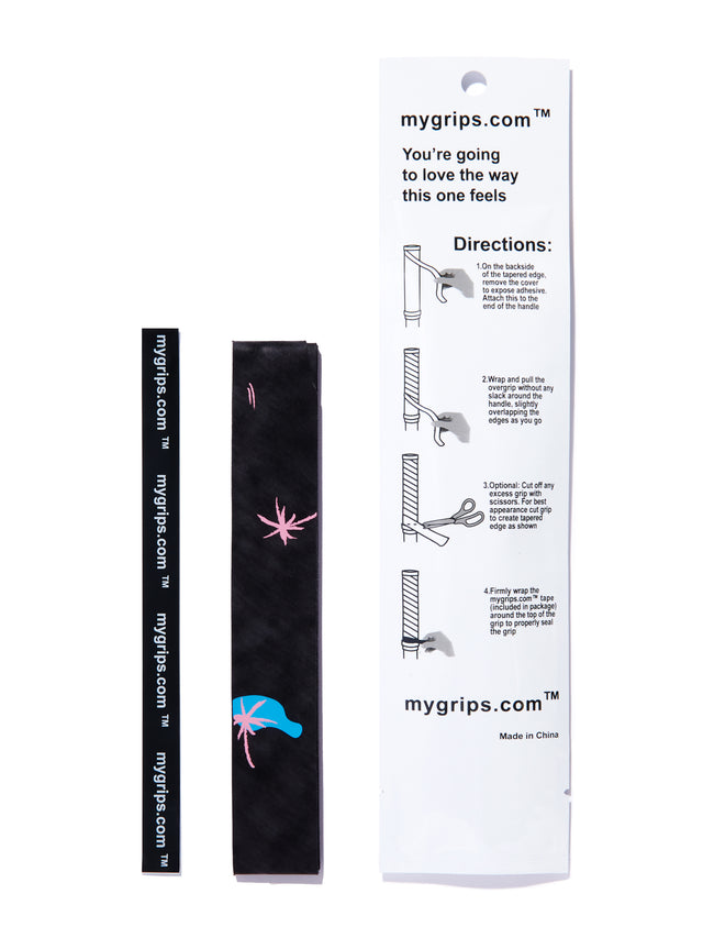 Palms 441 Designer Racket Grip For Pickleball and Tennis (Sweat Absorbing Technology)