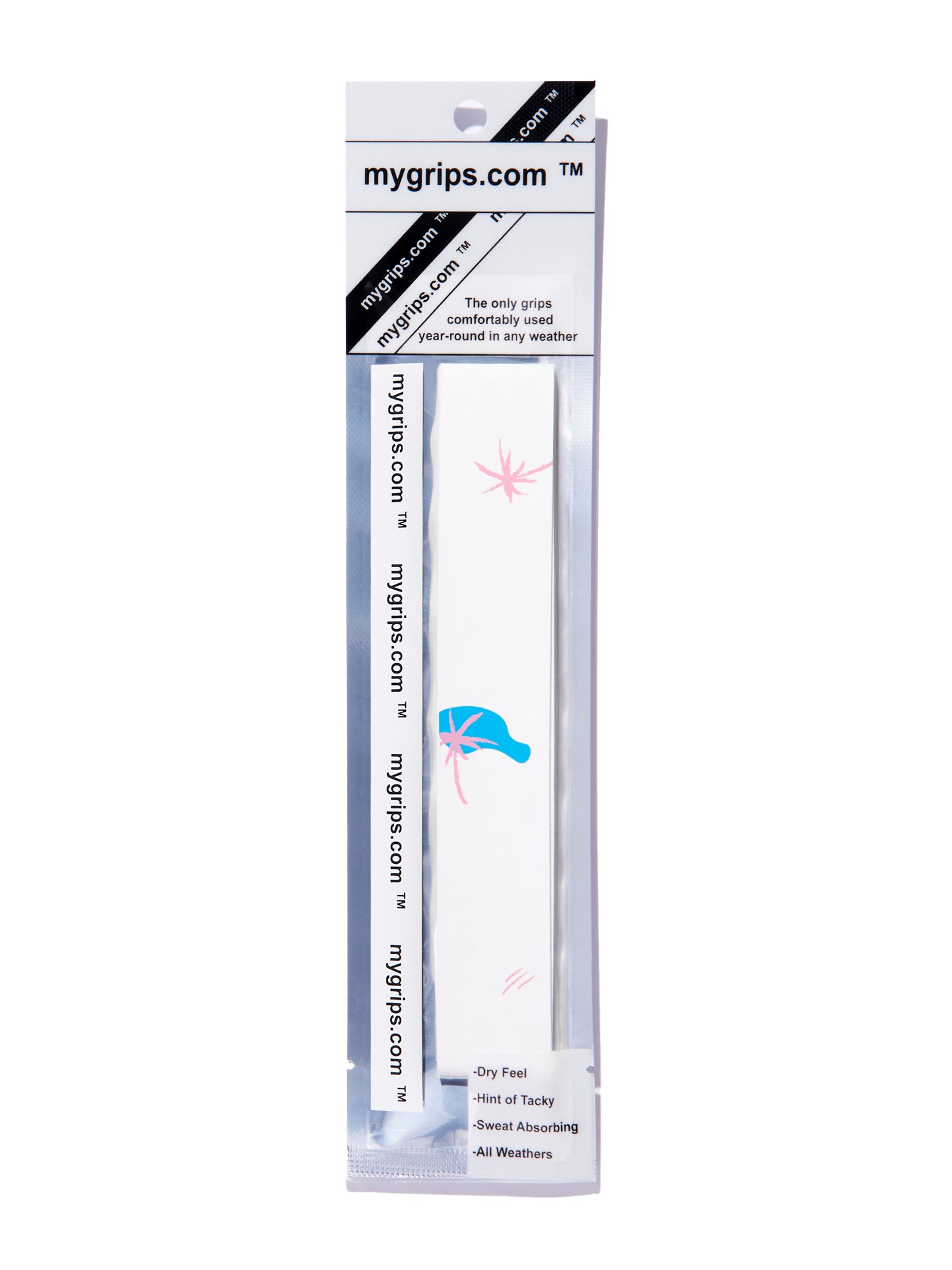 Palms 442 Designer Racket Grip For Pickleball and Tennis (Sweat Absorbing Technology)