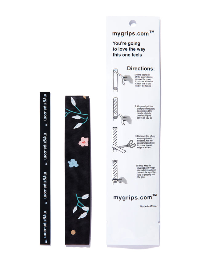 Spring 461 Designer Racket Grip For Pickleball and Tennis (Sweat Absorbing Technology)