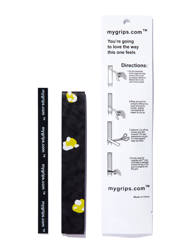 Happy 481 Designer Racket Grip For Pickleball and Tennis (Sweat Absorbing Technology)