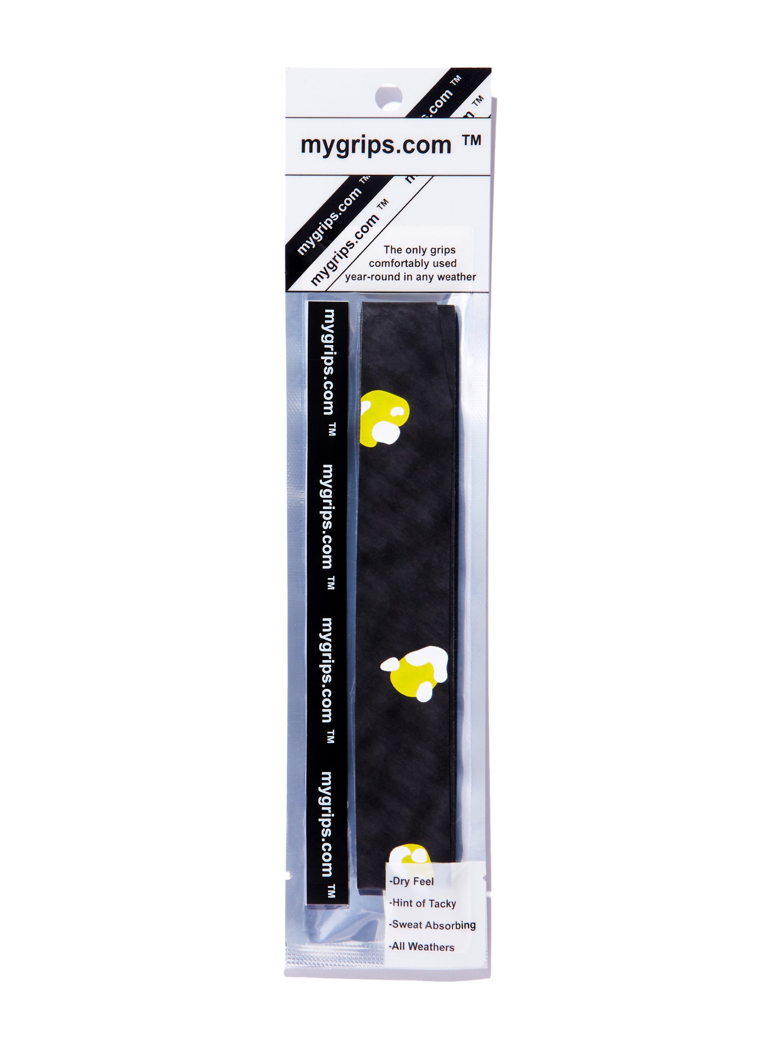 Happy 481 Designer Racket Grip For Pickleball and Tennis (Sweat Absorbing Technology)
