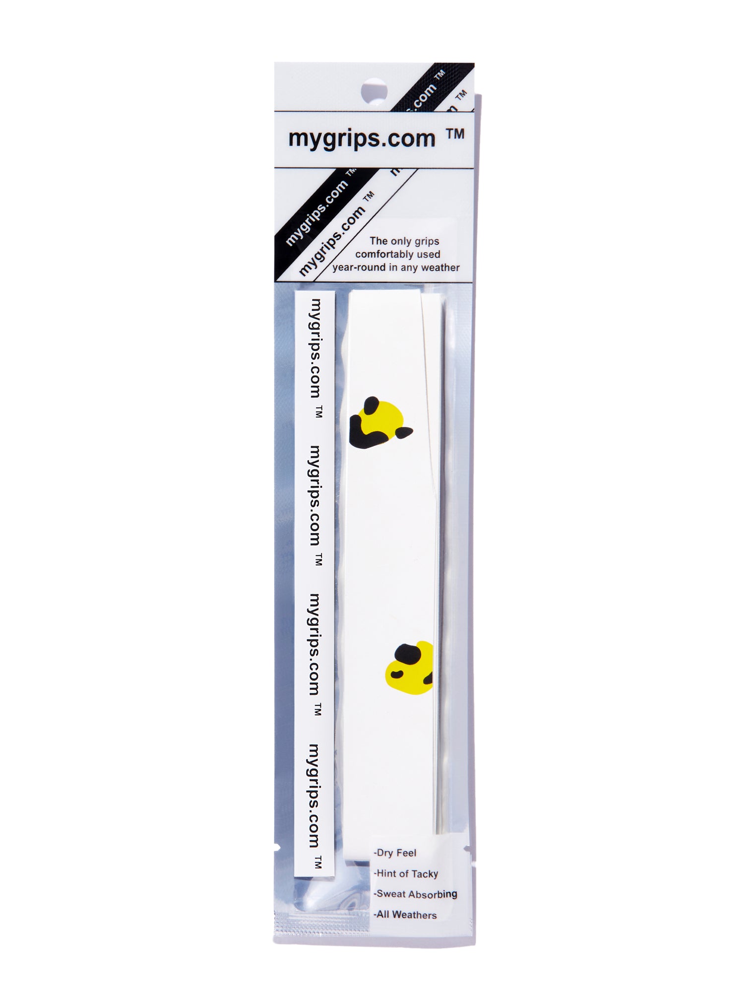 Happy 482 Designer Racket Grip For Pickleball and Tennis (Sweat Absorbing Technology)