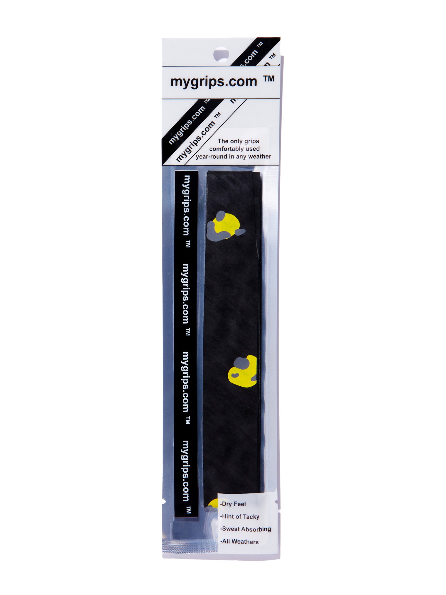 Happy 485 Designer Racket Grip For Pickleball and Tennis (Sweat Absorbing Technology)