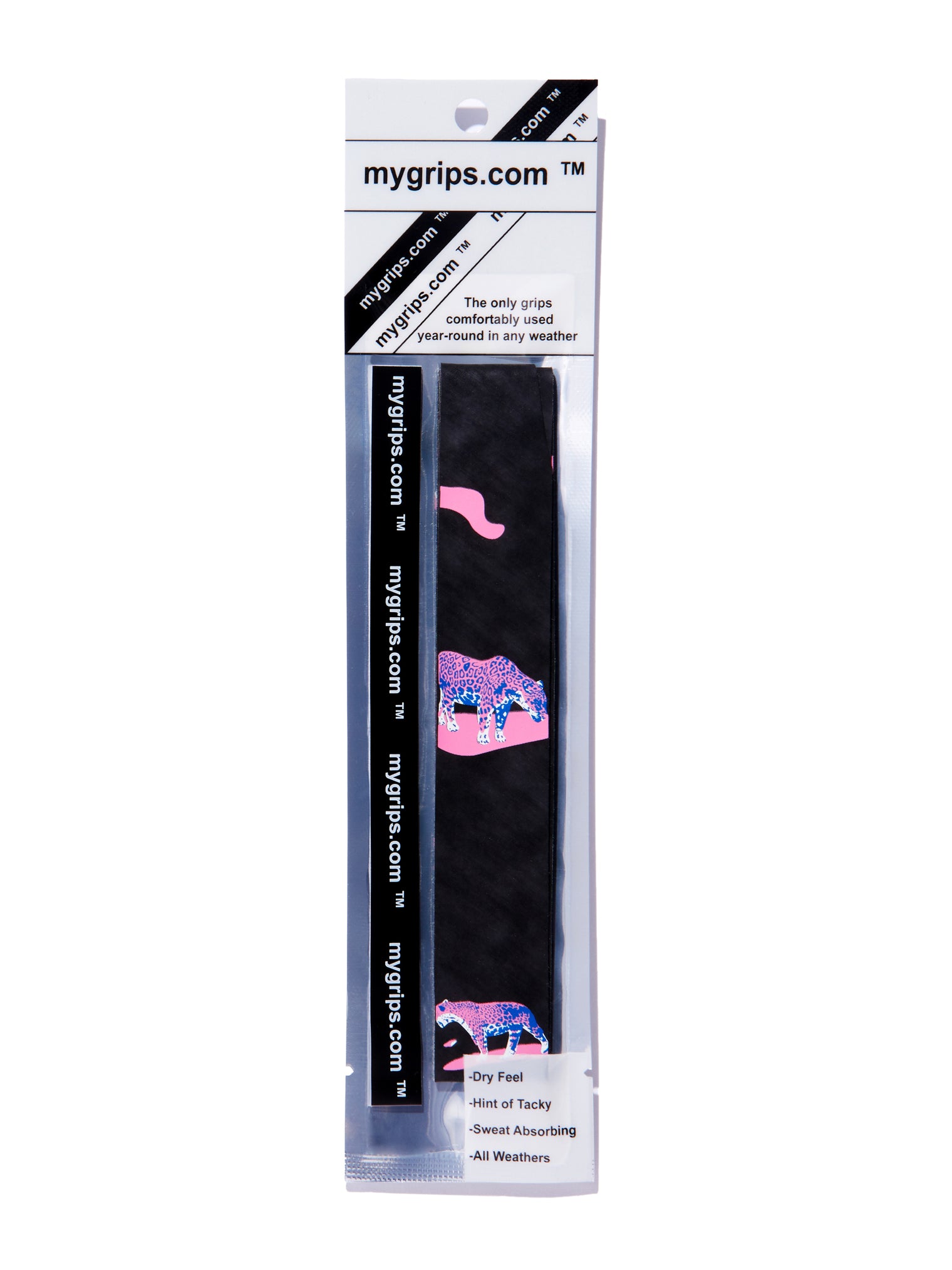 Jaguar 541 Designer Racket Grip For Pickleball and Tennis (Sweat Absorbing Technology)
