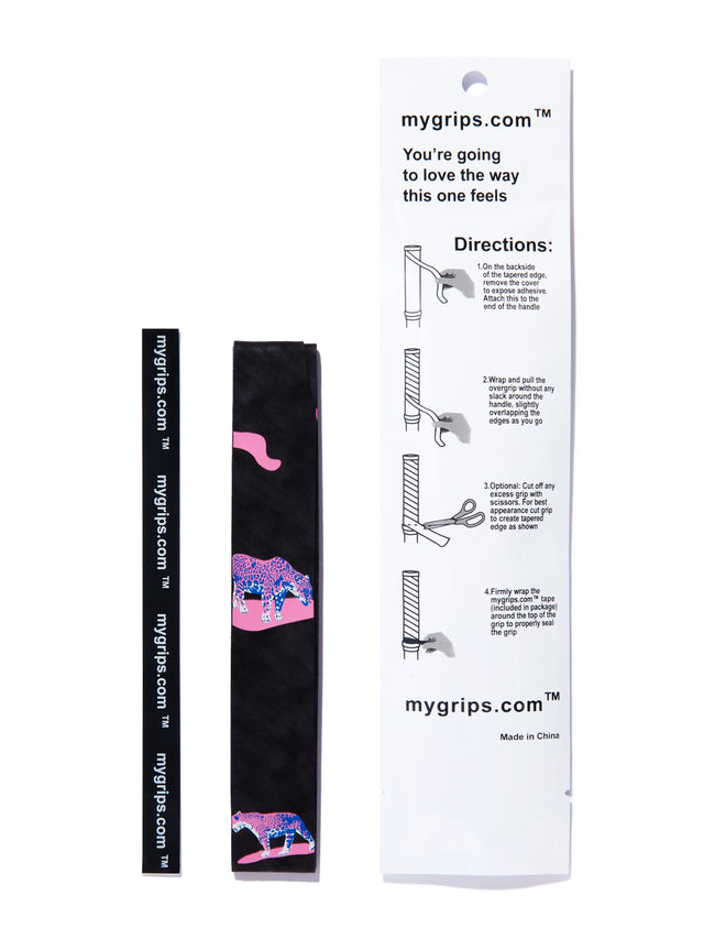 Jaguar 541 Designer Racket Grip For Pickleball and Tennis (Sweat Absorbing Technology)