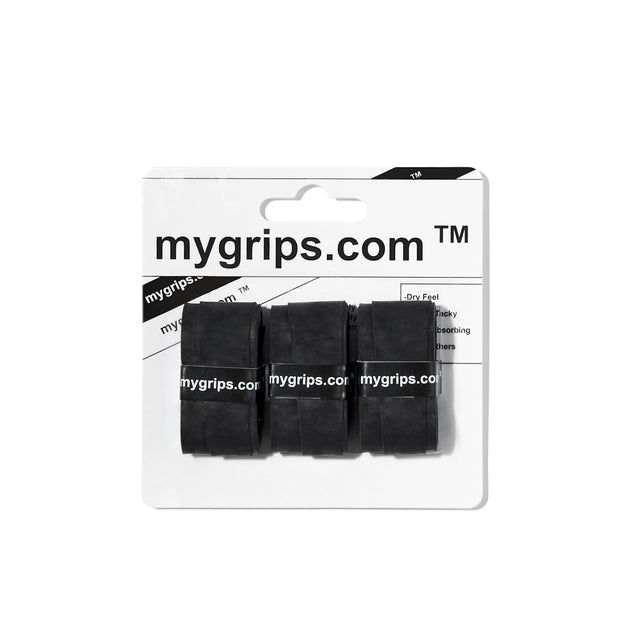 Black Pro Racket Grips for Pickleball & Tennis